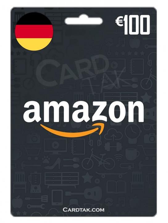 گیفت کارت آمازون 100 یورو آلمان (DE)